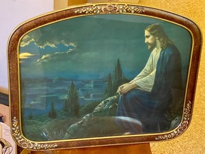 lot 171 image: Two Framed Pictures of Jesus