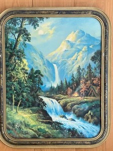 lot 172 image: Stunning Framed Vintage Print