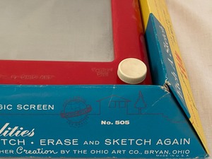 lot 154 image: Vintage Etch a Sketch in Package