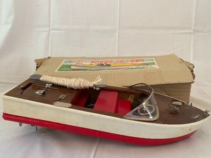 lot 157 image: Vintage Battery Operated Power Cruiser by N.B.K.