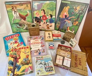 lot 151 image: Vintage Toys, Puzzles and Games