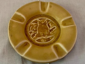 lot 123A image: Rookwood Owl Motif Ashtray
