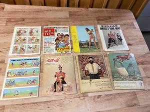 lot 253 image: 8 Vintage 1970s Mad Magazines