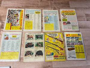 lot 256 image: 8 Dell And Classic Illustrated Comic Books