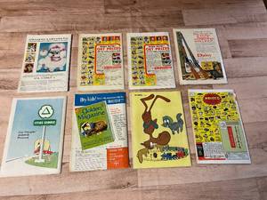 lot 257 image: 8 1960s Comic Books