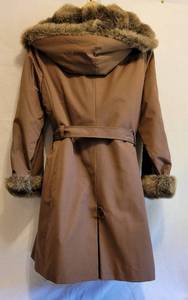 lot 312 image: Forecaster Coat with Faux Fur Lining & Collar