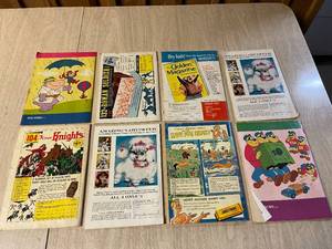 lot 383 image: 8 Vintage Comic Books