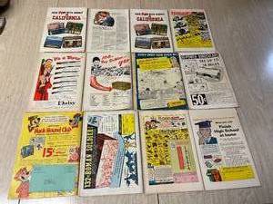 lot 385 image: 12 Vintage Comic Books