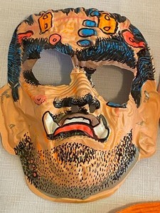 lot 422 image: Vintage Halloween Masks