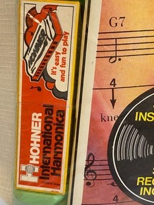 lot 410 image: Vintage Hohner Harmonica New in Package