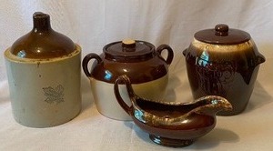 lot 403 image: Vintage Pottery and Stoneware including a Gallon Jug