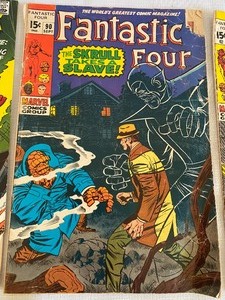 lot 203 image: (7) Fantastic Four Vintage Comics