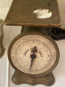 lot 210 image: Three Vintage Scales