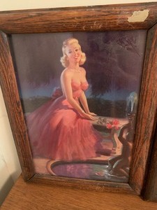 lot 224 image: Three Vintage Framed Prints