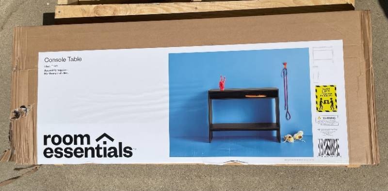 Room Essentials Black Space Saver Desk
