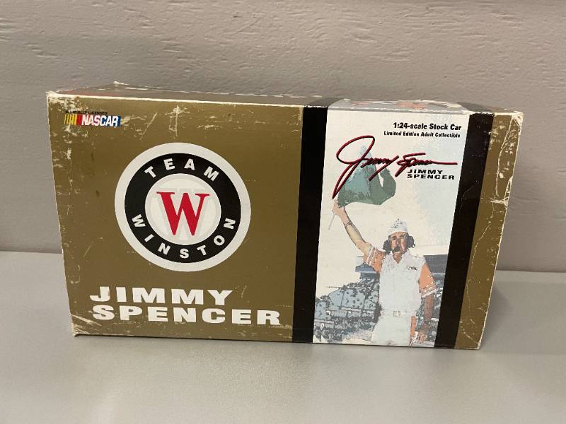 NASCAR Jimmy Spencer Team Winston 124 Scale Diecast Replica Stock Car