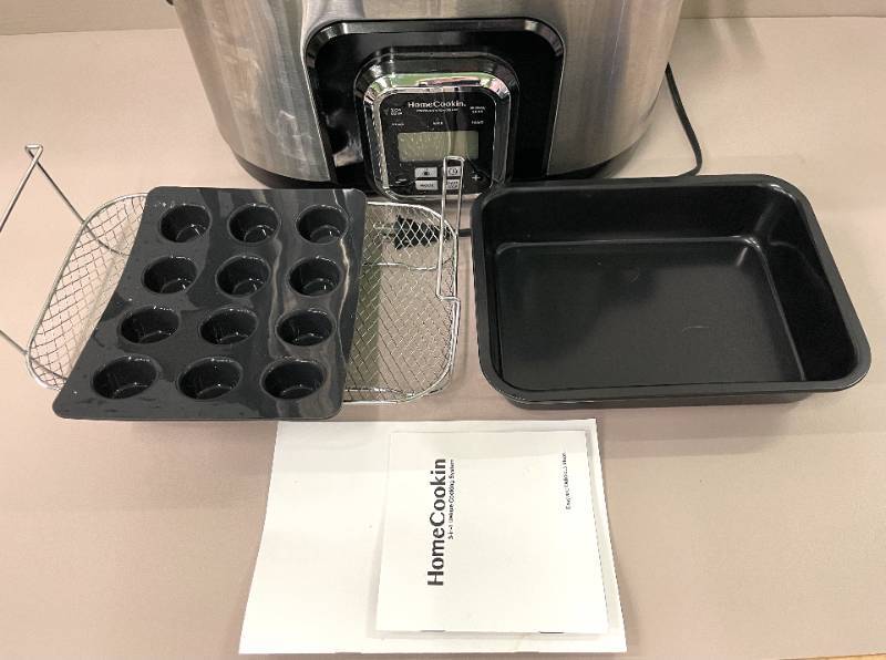 Home Cookin 3 in 1 Cooking System Crock Pot Oven