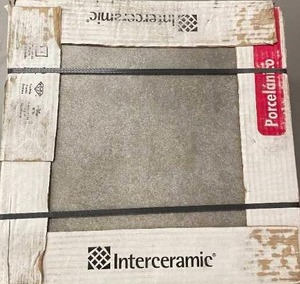 Box of Interceramic Metalstone Gray Porcelain Tile&nbsp