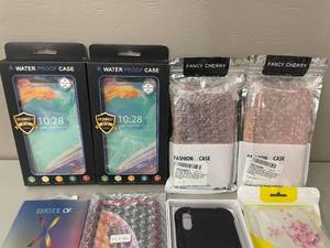 Lot of iPhone XS XS Max Cases.