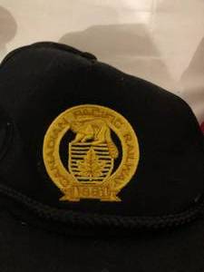 lot 24 image: Lots of Railroad Hats and Pin