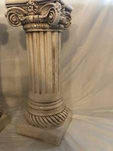 lot 8 image: Pair of Greek Style Pillars