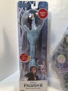 lot 63 image: NEW Frozen II Snow Scepter & Necklace Activity Kit