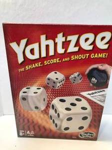 lot 64 image: Lot of 3 NEW Games - Yahtzee, Chutes & Ladders & Hungary Caterpillar