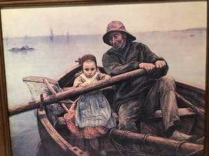 lot 87 image: Emile Renouf - The Helping Hand