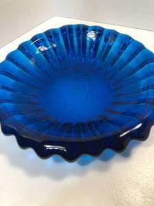 lot 45 image: Cobalt Blue Bowl