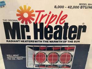lot 57 image: Mr. Heater - Propane Heater 8,000 - 42,000 BTUs HR