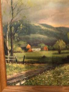 lot 86 image: Robert Wood Canvas Painting