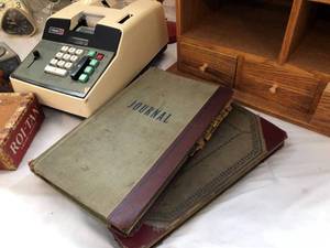 lot 110 image: Vintage Office Supplies