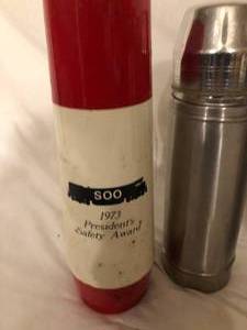 lot 111 image: Vintage Thermos