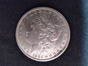 1884 Morgan Dollar, Uncirculated...