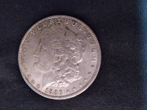 1886 Morgan Dollar, Very Fine...