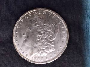 1886 Morgan Dollar, Uncirculated...