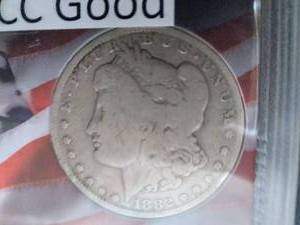 1882 CC Carson City Morgan Dollar, ...