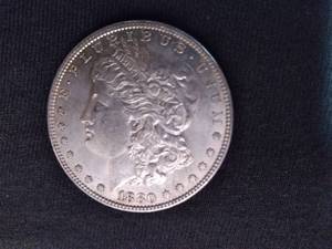 1880 Morgan Dollar, Uncirculated...
