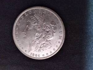1884 O Morgan Dollar, Uncirculated...