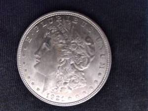 1921 Morgan Dollar, Uncirculated...