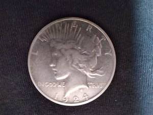1924 Peace Dollar, Uncirculated...