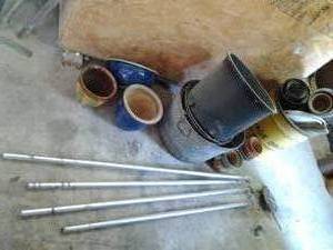 Salvage Drum, Metal Pails, Large & ...