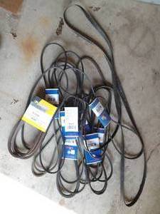 Lot of V- Belts 4L960, 4L610, 4L600...