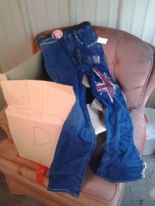 Revolt Jeans Co. Fit & Flare Blue J...