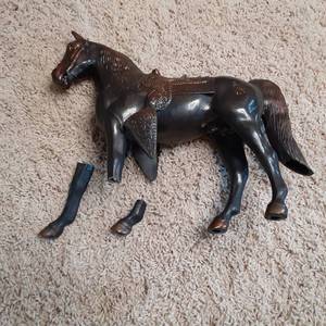 Display Horse, Possibly Bronze Leg...