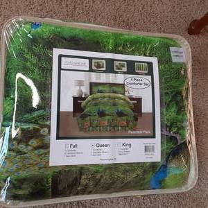Popular home Queen 4pc. Comforter S...