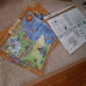 (8) The Rose Map of Narnia & Lamina...