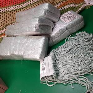 (4) 6pk. Hot Mop Medium Green 5 Ba...