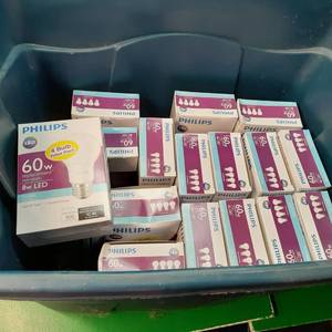 16ct. Philips 4 pk. 60W8 Watt LED ...