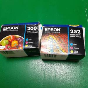 (2) Epson 252 Standard Capacity Ink...